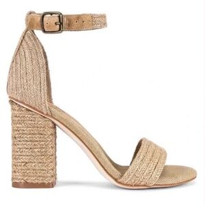 Jeffrey Campbell Rowboat Heels in Tan Size 7.5 New $135